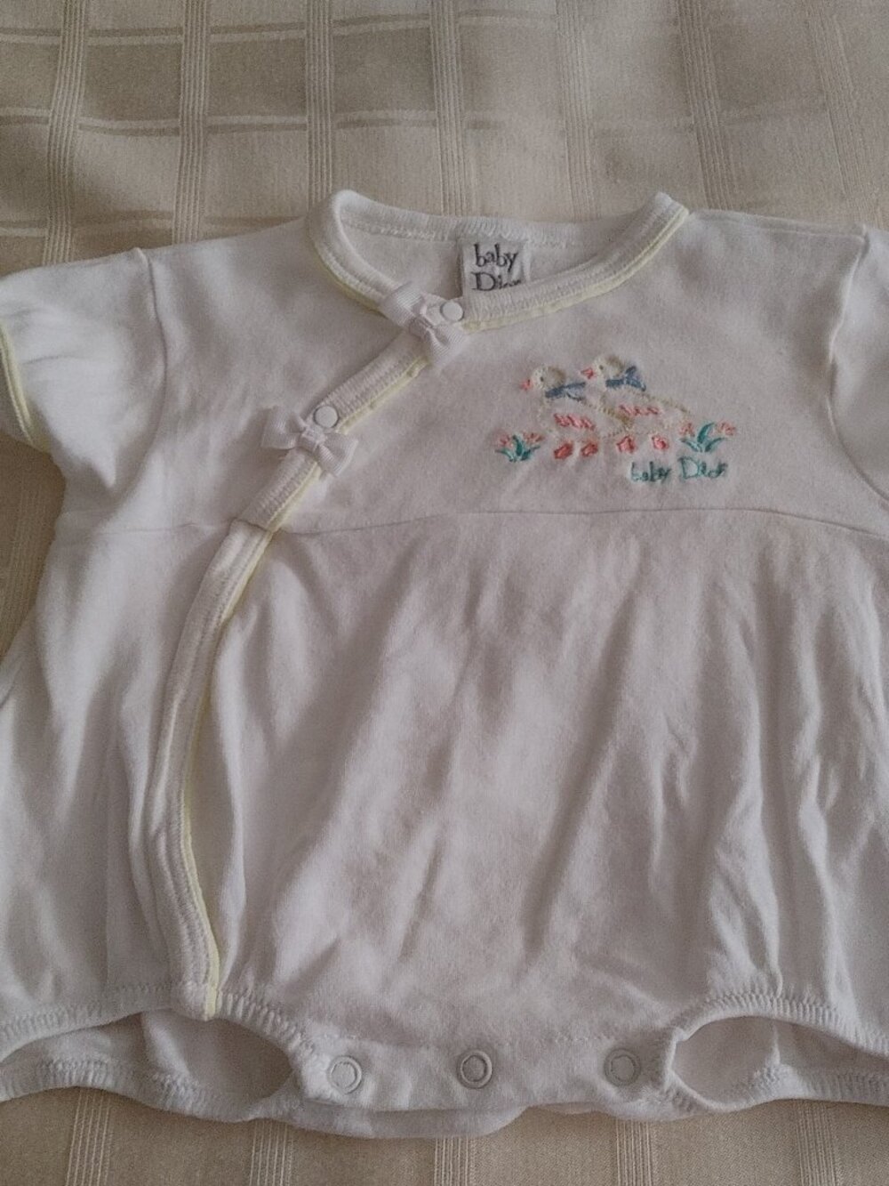 Vintage Baby Dior Size Large Bodysuit